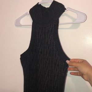 Halter Top Midi Dress